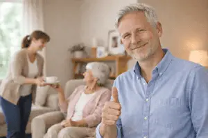 Pflege Zuhause organisieren. Was tun, wenn ein Elternteil pflegebedürftig wird