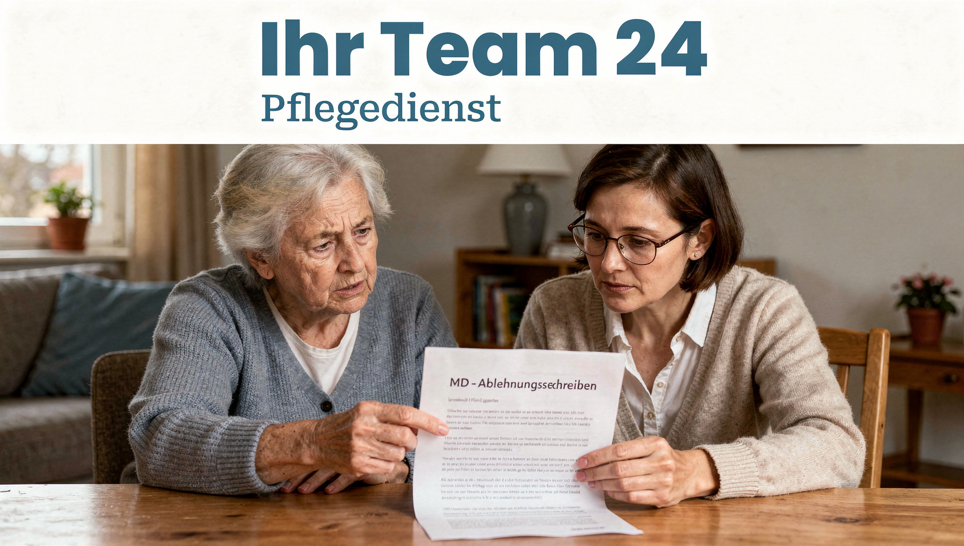 Warum lehnt die Pflegekasse einen Antrag überhaupt ab?