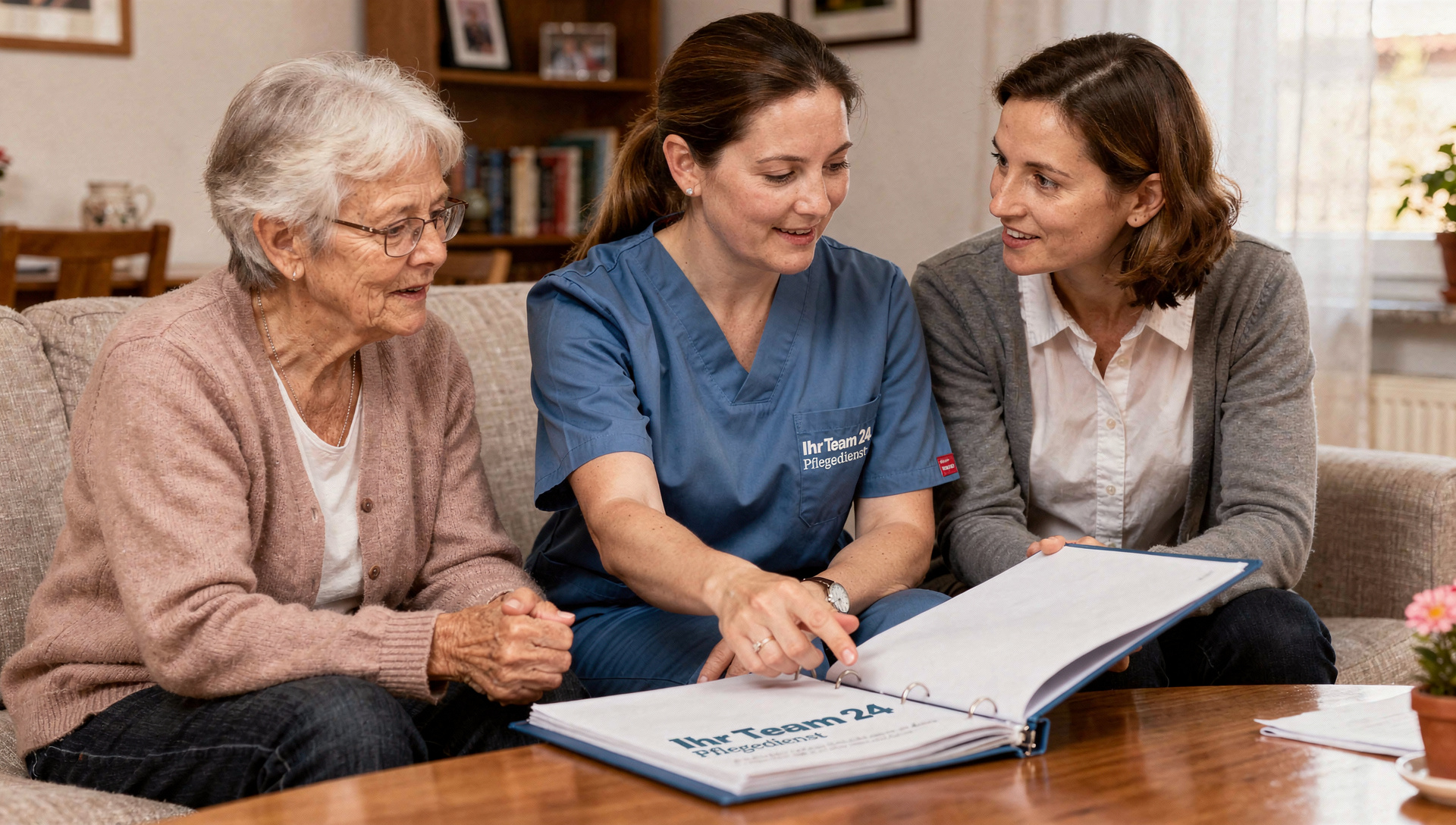 Was leistet die Pflegekasse bei der Seniorenbetreuung zu Hause?