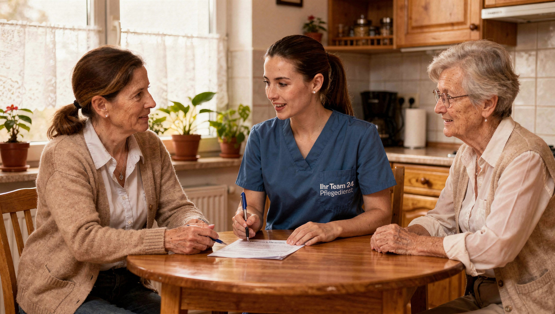 Was leistet die Pflegekasse bei der Seniorenbetreuung zu Hause?