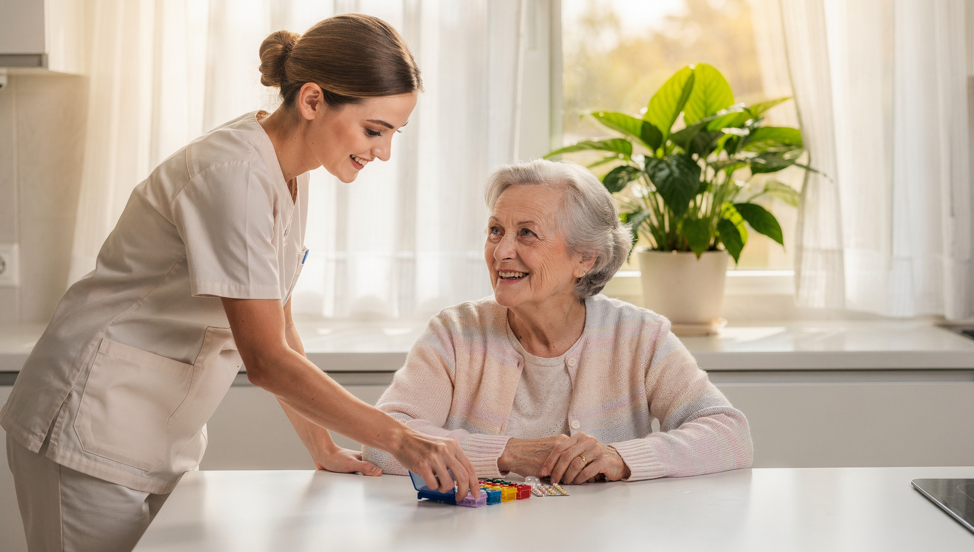 Leeres Pflegeheimzimmer als Symbol für den diskutierten Mangel an Pflegeplätzen