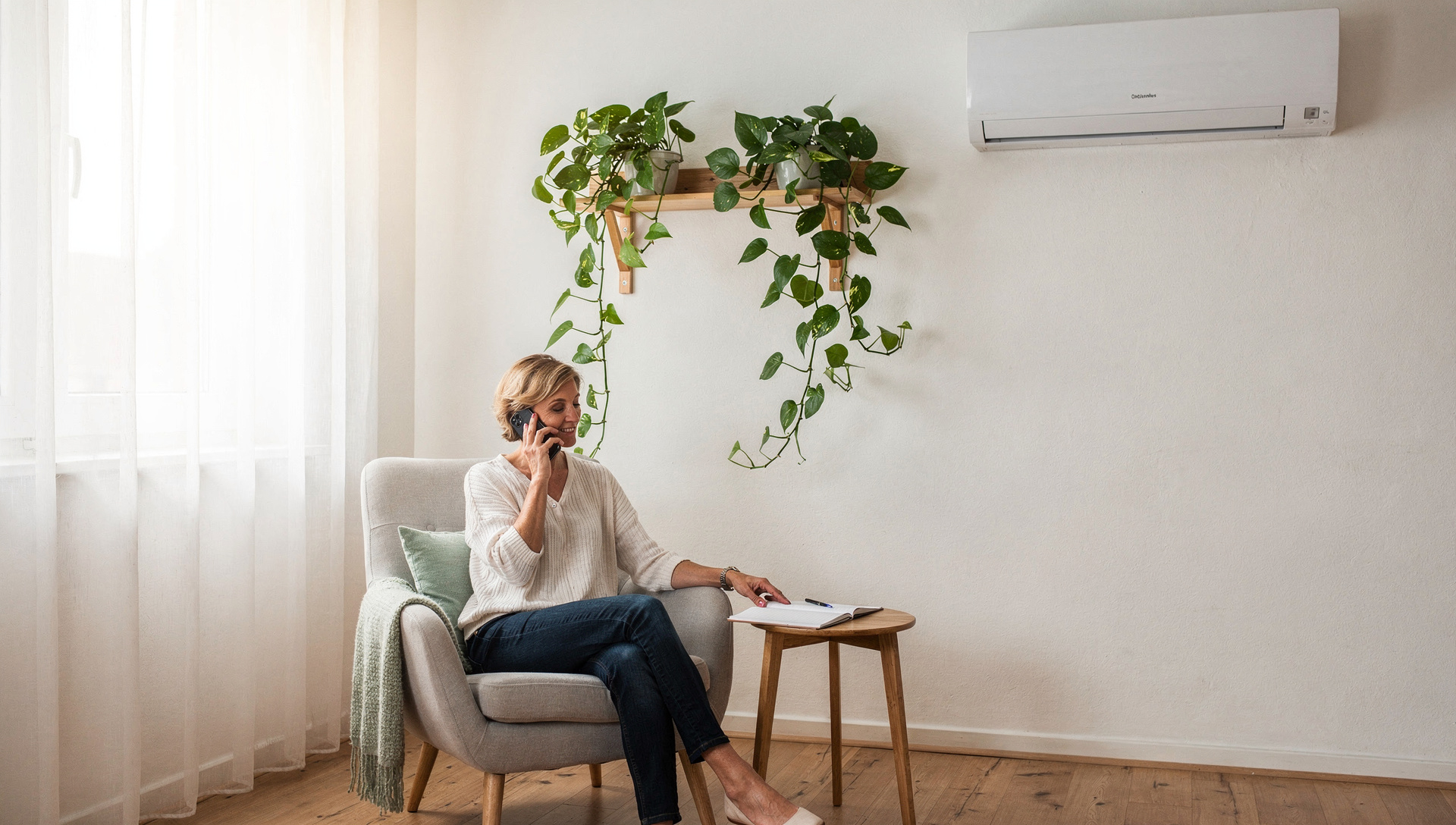 Mit der Klimaanlage heizen: Was Pflegekasse und KfW im Winter zahlen: Drei Sorgen — drei klare Antworten